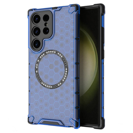 Husa MagSafe pentru Samsung Galaxy S25 Ultra S938, Techsuit, HoneyComb Shield