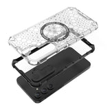 Husa MagSafe pentru Samsung Galaxy S25 S931, Techsuit, HoneyComb Shiel