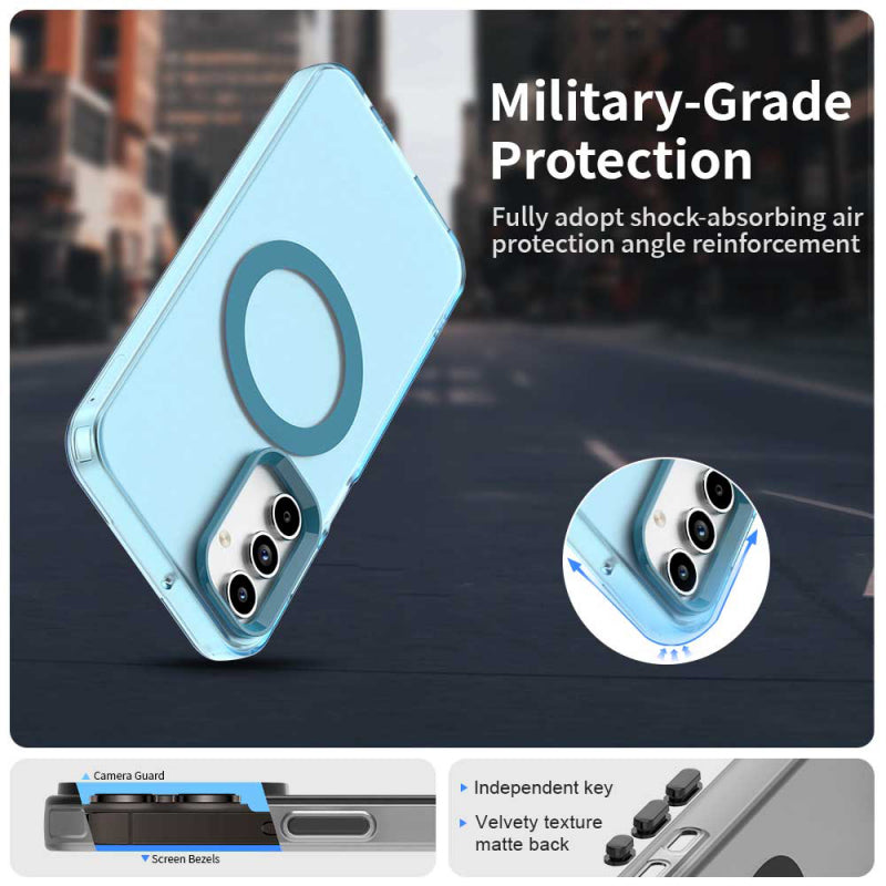 Husa MagSafe pentru Samsung Galaxy A15 5G A156 / A15 A155, Techsuit, CandyCase