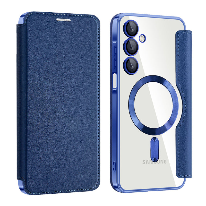 Husa MagSafe pentru Samsung Galaxy A16 5G A166 / A16 4G A165, Techsuit, SmartMag Book