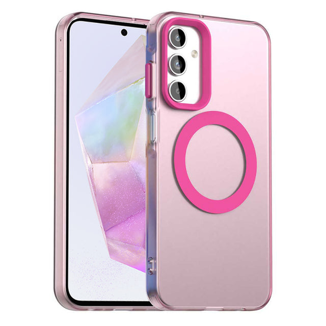 Husa MagSafe pentru Samsung Galaxy A35 5G A356, Techsuit, CandyCase