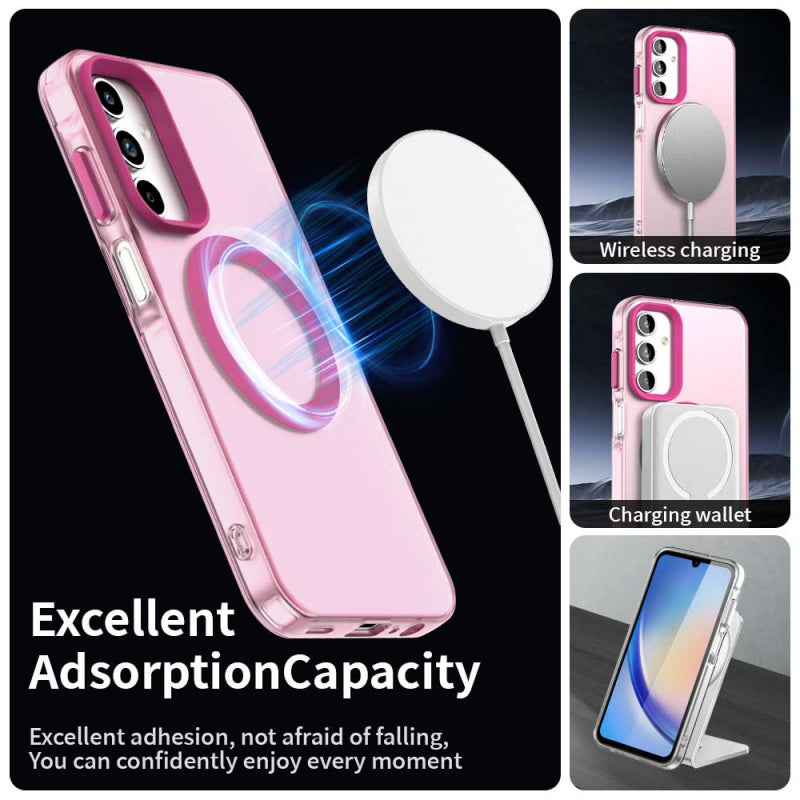 Husa MagSafe pentru Samsung Galaxy A35 5G A356, Techsuit, CandyCase