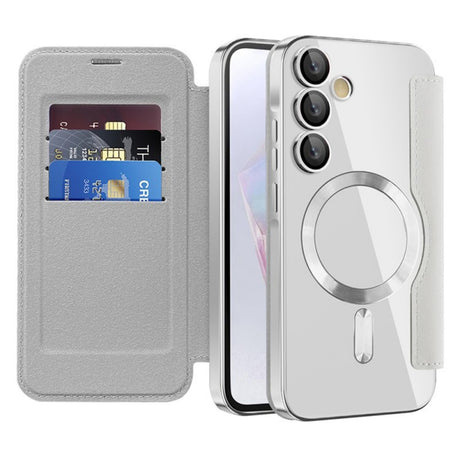Husa MagSafe pentru Samsung Galaxy A35 5G A356, Techsuit, SmartMag Book