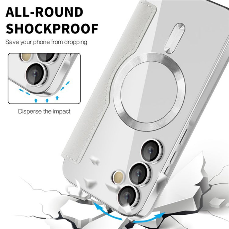 Husa MagSafe pentru Samsung Galaxy A35 5G A356, Techsuit, SmartMag Book