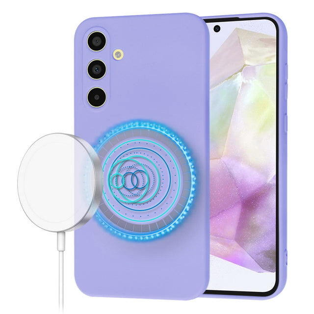 Husa MagSafe pentru Samsung Galaxy A35 5G A356, Techsuit, SoftFlex