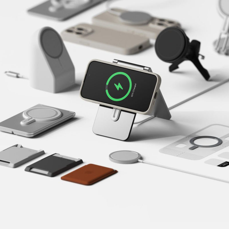 Husa MagSafe pentru Samsung Galaxy A36 A366, Techsuit, SoftFlex, Roz Inchis