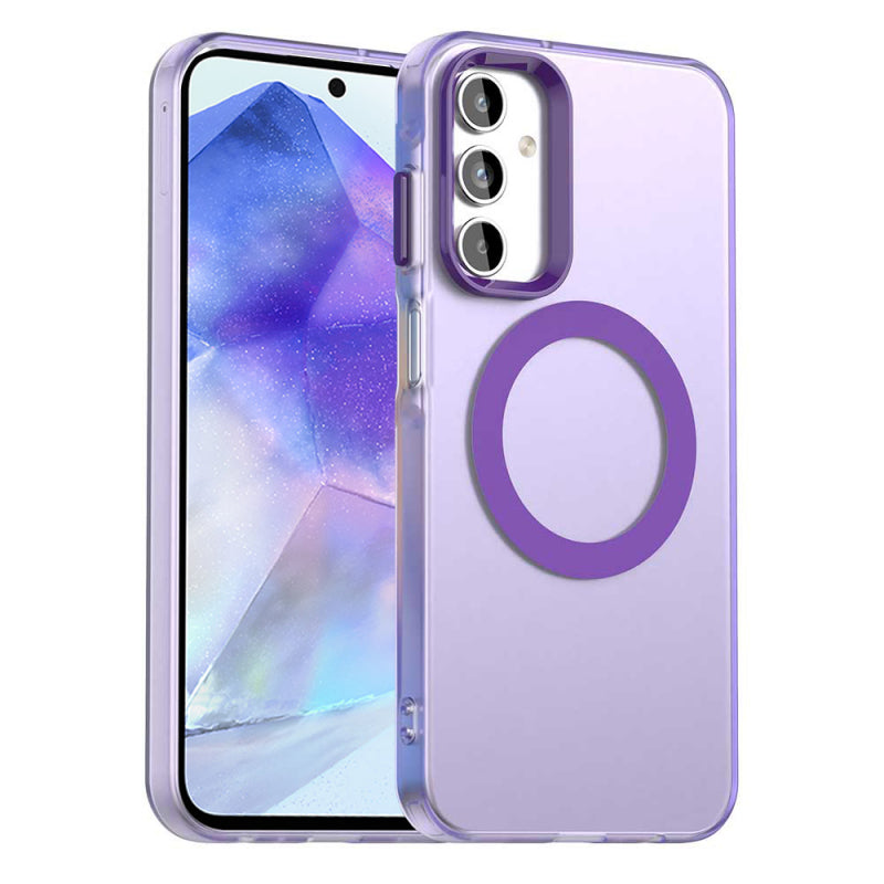Husa MagSafe pentru Samsung Galaxy A55 5G A556, Techsuit, CandyCase