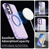 Husa MagSafe pentru Samsung Galaxy A55 5G A556, Techsuit, CandyCase