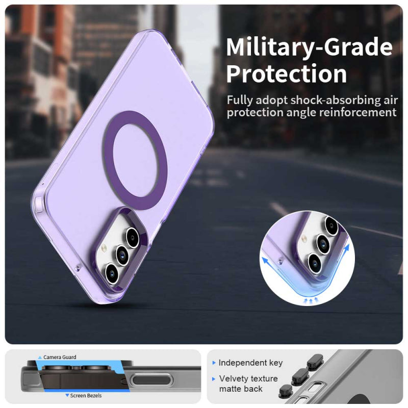 Husa MagSafe pentru Samsung Galaxy A55 5G A556, Techsuit, CandyCase