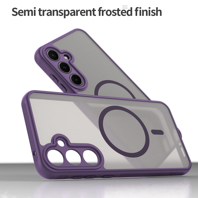Husa MagSafe pentru Samsung Galaxy A55 5G A556, Techsuit, HaloFrost II