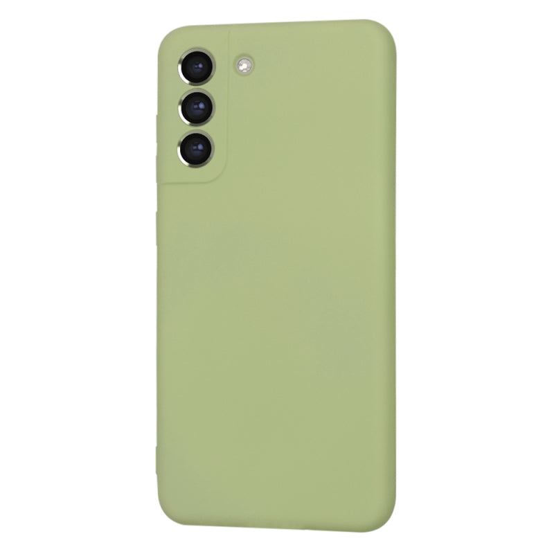Husa MagSafe pentru Samsung Galaxy S21 FE 5G G990, Techsuit, SoftFlex, Verde Deschis