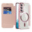Husa MagSafe pentru Samsung Galaxy S22 5G S901, Techsuit, SmartMag Book