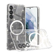 Husa MagSafe pentru Samsung Galaxy S22+ 5G S906, Techsuit, SparkleSki