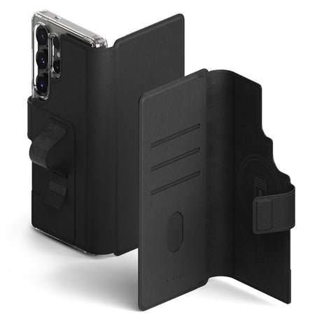 Husa MagSafe pentru Samsung Galaxy S23 Ultra S918, Ringke, Folio Grip Wallet