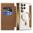 Husa MagSafe pentru Samsung Galaxy S23 Ultra S918, Techsuit, SmartMag Book