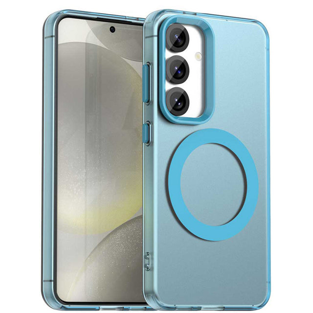 Husa MagSafe pentru Samsung Galaxy S24 FE S721, Techsuit, CandyCase