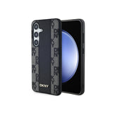 Husa MagSafe pentru Samsung Galaxy S24+ S926, DKNY, Checkered Mono Pattern