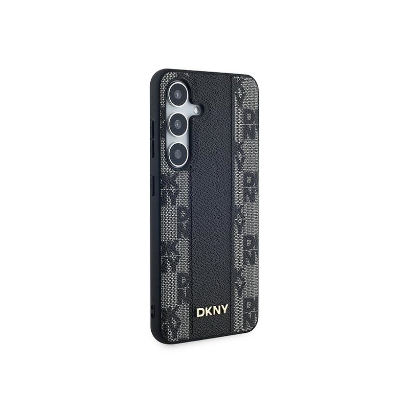 Husa MagSafe pentru Samsung Galaxy S24+ S926, DKNY, Checkered Mono Pattern