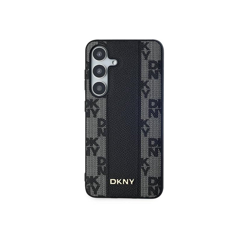 Husa MagSafe pentru Samsung Galaxy S24+ S926, DKNY, Checkered Mono Pattern