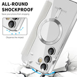 Husa MagSafe pentru Samsung Galaxy S24+ S926, Techsuit, SmartMag Book