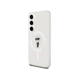 Husa MagSafe pentru Samsung Galaxy S24 S921, Karl Lagerfeld, IML Ikonik Karl
