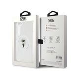 Husa MagSafe pentru Samsung Galaxy S24 S921, Karl Lagerfeld, IML Ikonik Karl