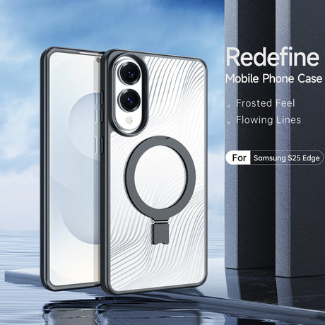 Husa MagSafe pentru Samsung Galaxy S25 Edge S937, DUX DUCIS, Aimo Stand