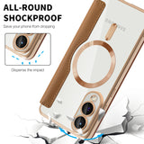 Husa MagSafe pentru Samsung Galaxy S25 Edge S937, Techsuit, SmartMag Book