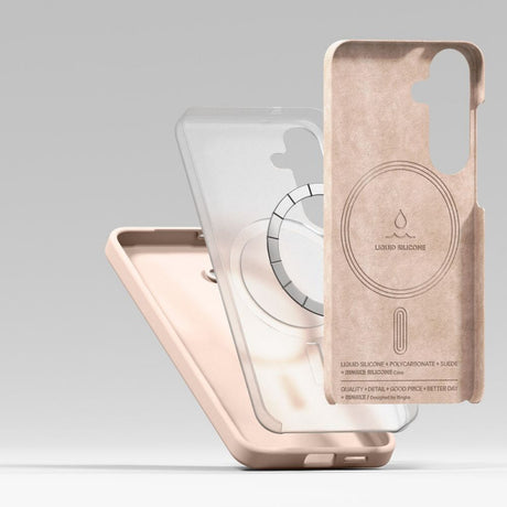 Husa MagSafe pentru Samsung Galaxy S25+ S936, Ringke, Silicone