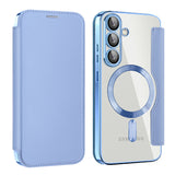 Husa MagSafe pentru Samsung Galaxy S25+ S936, Techsuit, SmartMag Book