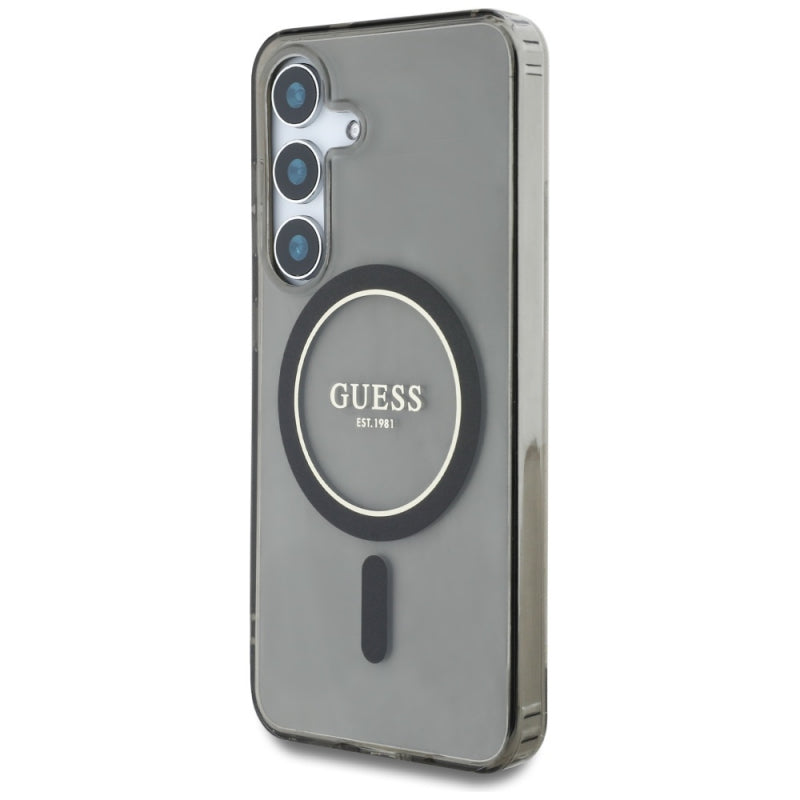 Husa MagSafe pentru Samsung Galaxy S25 S931, Guess, IML Glitter Circl