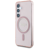 Husa MagSafe pentru Samsung Galaxy S25 S931, Guess, IML Glitter Circle