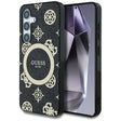 Husa MagSafe pentru Samsung Galaxy S25 S931, Guess, IML Peony On 4G Background