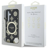 Husa MagSafe pentru Samsung Galaxy S25 S931, Guess, IML Peony On 4G Background