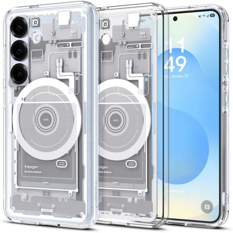 Husa MagSafe pentru Samsung Galaxy S25 S931, Spigen, Ultra Hybrid Zero One