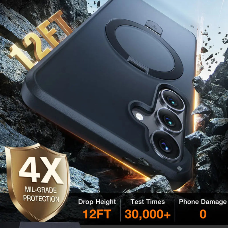 Husa MagSafe pentru Samsung Galaxy S25 S931, Torras, Ostand