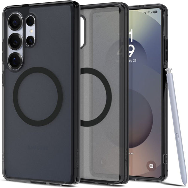 Husa MagSafe pentru Samsung Galaxy S25 Ultra S938, Spigen, Ultra Hybrid