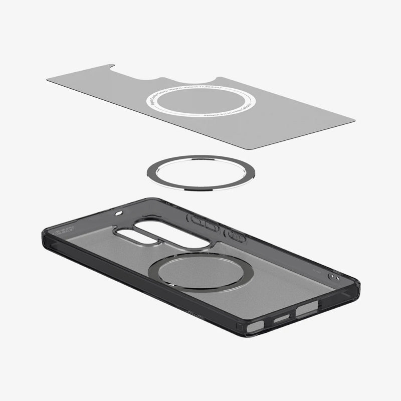 Husa MagSafe pentru Samsung Galaxy S25 Ultra S938, Spigen, Ultra Hybrid