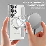 Husa MagSafe pentru Samsung Galaxy S25 Ultra S938, Techsuit, SmartMag Book