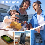 Husa MagSafe pentru Samsung Galaxy S25 Ultra S938, Torras, Ostand