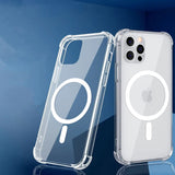 Husa MagSafe pentru Xiaomi Redmi A3x / A3, Techsuit, Shockproof, Transparenta