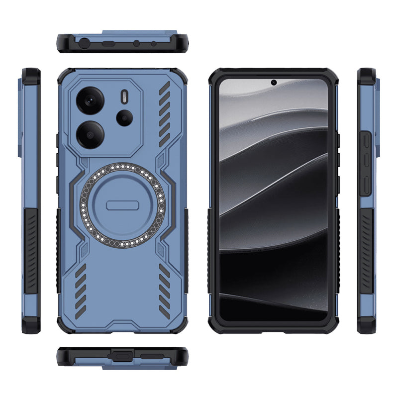 Husa MagSafe pentru Xiaomi Redmi Note 14 4G (Regional), Techsuit, ArmorMag