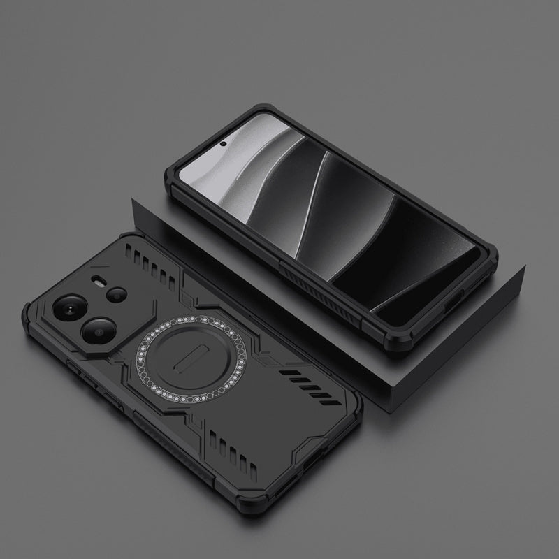 Husa MagSafe pentru Xiaomi Redmi Note 14 4G (Regional), Techsuit, ArmorM