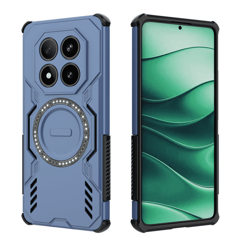 Husa MagSafe pentru Xiaomi Redmi Note 14 Pro 4G, Techsuit, ArmorMag