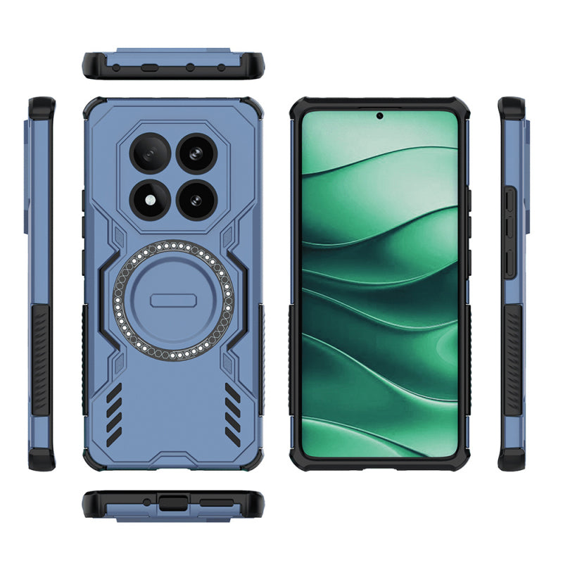 Husa MagSafe pentru Xiaomi Redmi Note 14 Pro 4G, Techsuit, ArmorMag