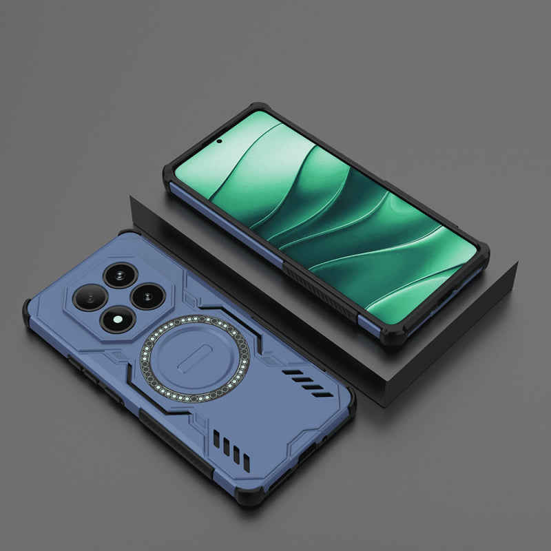 Husa MagSafe pentru Xiaomi Redmi Note 14 Pro 4G, Techsuit, ArmorMag