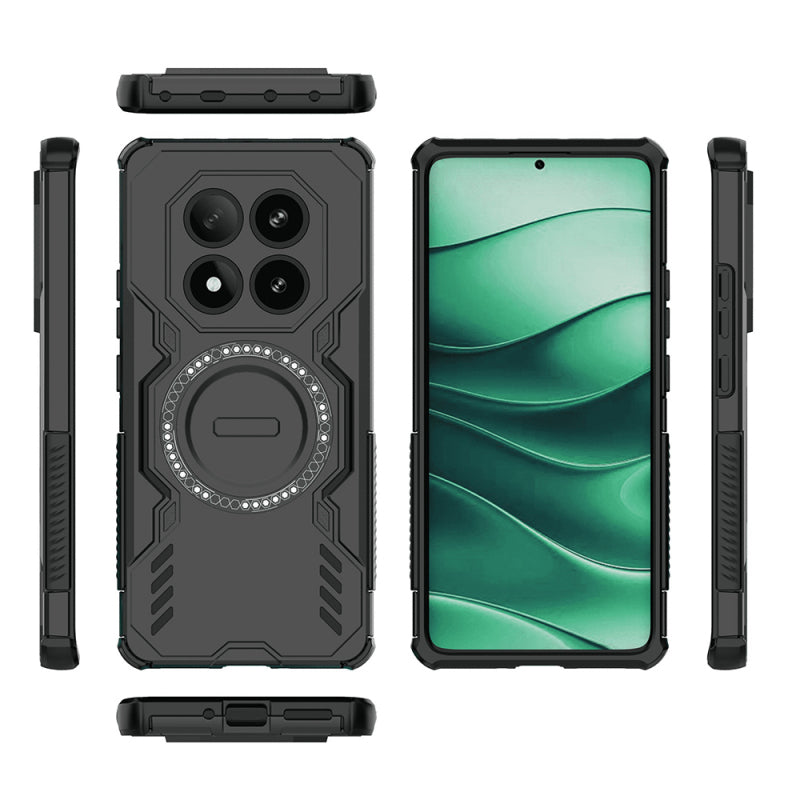 Husa MagSafe pentru Xiaomi Redmi Note 14 Pro 4G, Techsuit, ArmorM