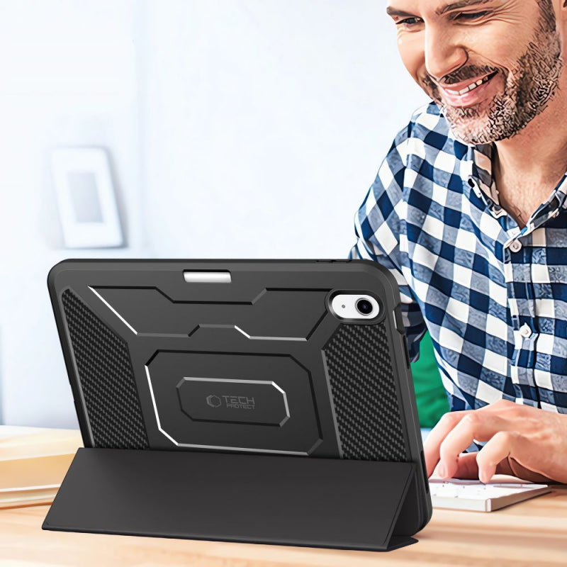 Husa pentru Apple iPad (2025) / iPad (2022), Tech-Protect, Enduranc