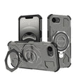 Husa pentru Apple iPhone 16e, Techsuit, Carbon Shield Pro, Neagra Deschis