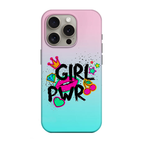 Husa pentru Apple iPhone 15 Pro Max, Perfect Case, LOVE-Splash Girl Powe